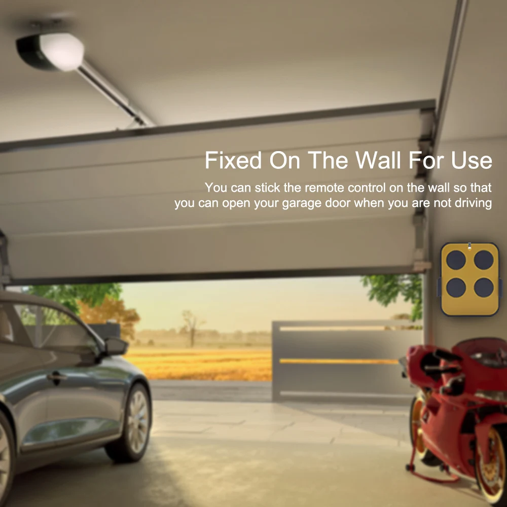 โรงรถรีโมทคอนโทรล287-868MHZ Multi-ความถี่คงที่/Rolling รหัส433 MHZ ประตูรีโมทคอนโทรลเครื่องถ่ายเอกสาร433.92MHZ ประต...