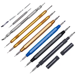 Watch Repair Tool Kit Watch Strap Spring Bar Removal Tool for Smart Watch Band Release Pins Bars Remove Tools Stick Tweezers 13Z