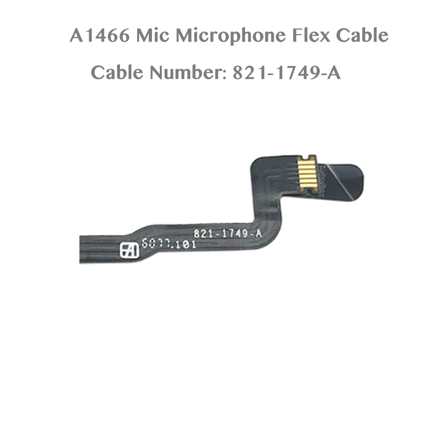 Cable flexible para micrófono A1466, Original, 821-1749-A, para Macbook Air de 13,3 pulgadas, A1466, 2013, 2014, 2015, 2017