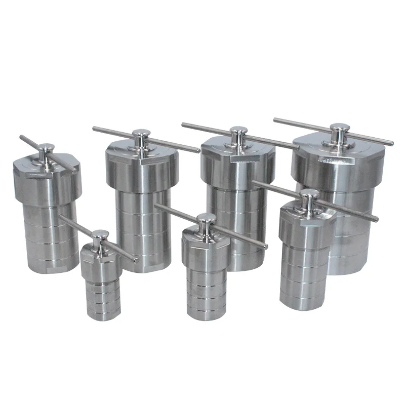 Hydrothermal synthesis reactor High temperature pressure digestion tank Polytetrafluoroethylene liner 25ml50ml100ml150ml200ml