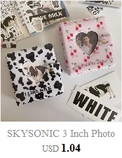 SKYSONIC A5 Reißverschluss-Binder zum Sammeln von Büchern, Nachfüll-Organizer, DIY-Tagebuch, Milchprodukte, transparent, Fotoalbum-Organizer, Schreibwaren – Detail 4