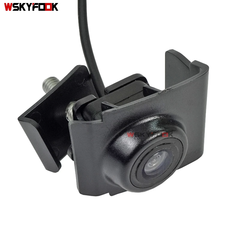 180deg fisheye 1920*1080P AHD Car Front View vehicle Camera for Skoda Kodiaq 2017 2018 front Grille camera Brand Mark Camera HD