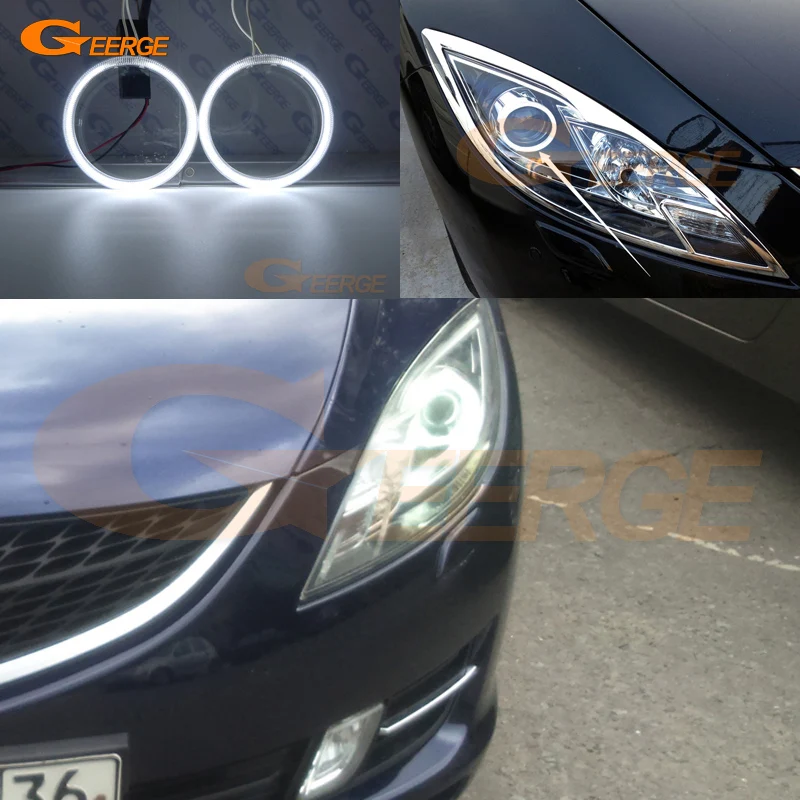 For Mazda 6 Mazda6 Atenza GH MK2 2008 2009 2010 2011 2012 Excellent Ultra Bright CCFL Angel Eyes Halo Rings Kit Light