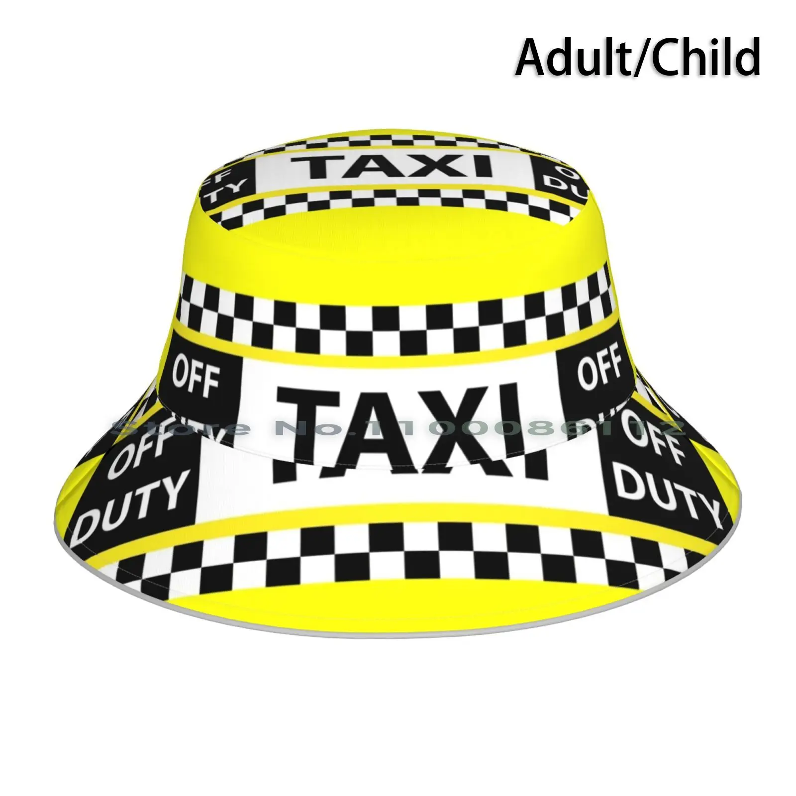 Gorra de sol amarilla de Nueva York, para Taxi, fuera de servicio, para conductores, tablero de ajedrez