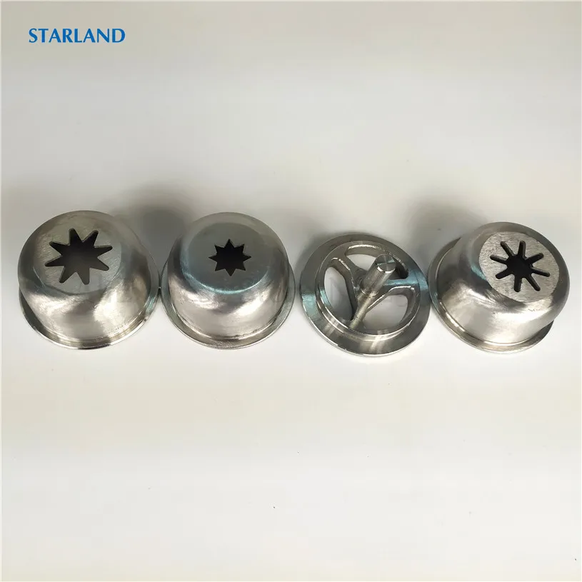 Spare Parts Churros Machines Nozzles Modeling Caps Spanish Molding Lid  Maker Fitings Accessories 4 Pieces/Lot