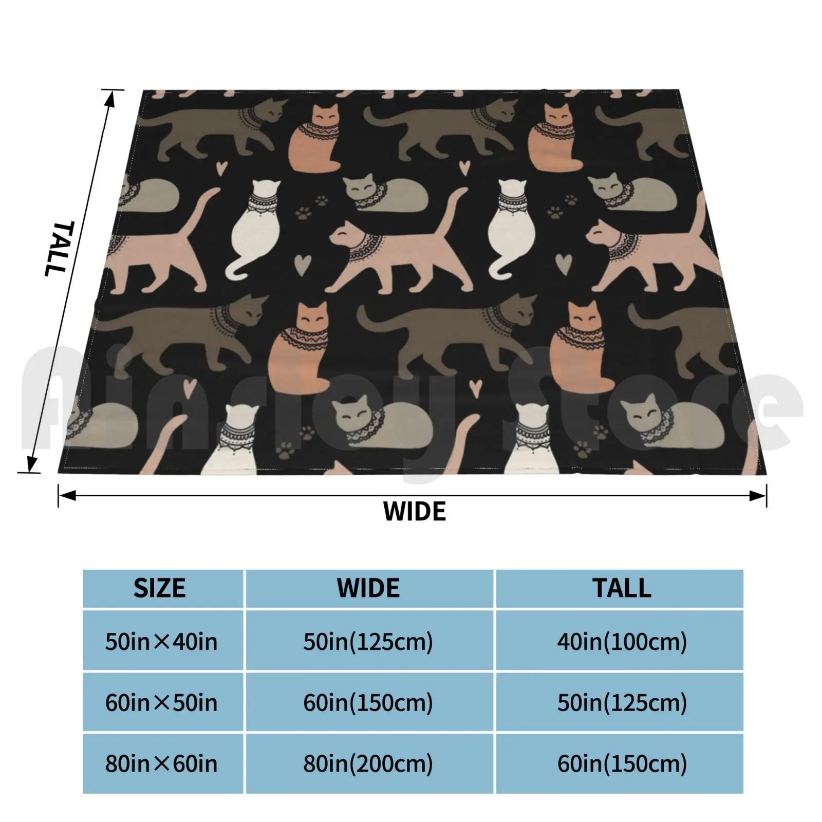 Suspicious Cat's Blanket Fashion Custom Suspicious Cats Beautiful Man Summer Space Men