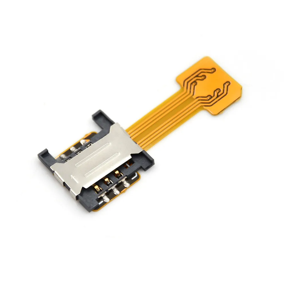 SIM Extender czytnik kart Micro SD hybrydowy podwójna podwójna karty Sim Nano Sim rozszerzenie Adapter do Xiaomi Redmi Huawei 1 sztuk