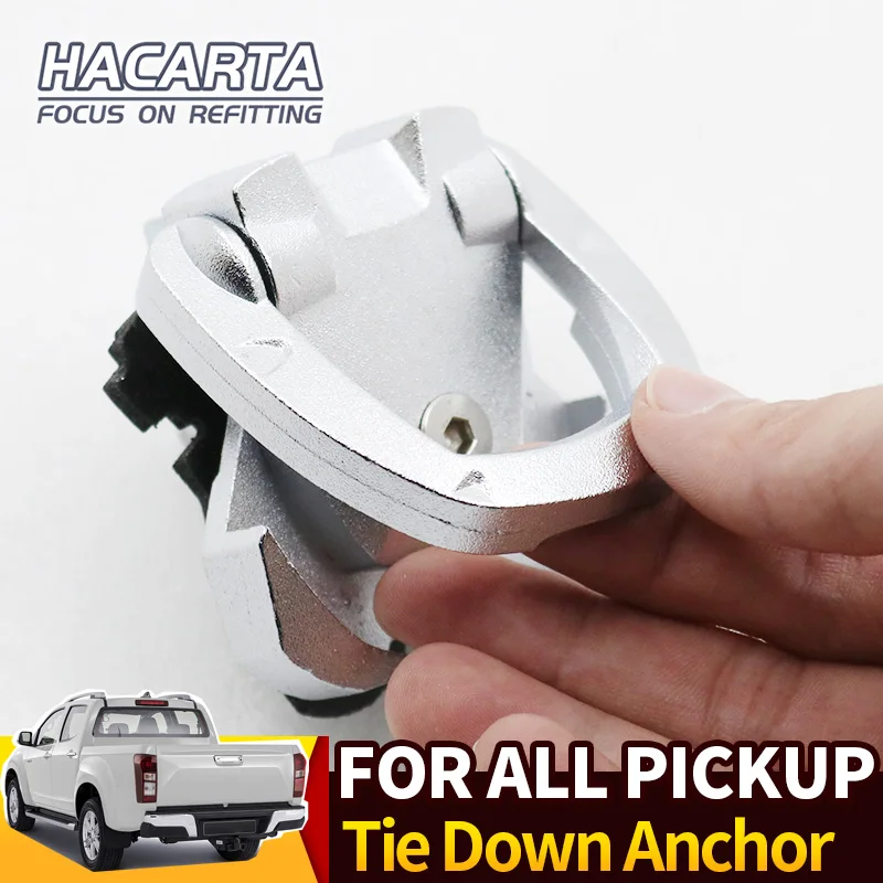 Tie Down Anchor For Pickup Truck Bed Cargo Box Hook Rope Fixed Buckle for RANGER D-MAX HILUX REVO NAVARA F150 GWM POER ROCCO