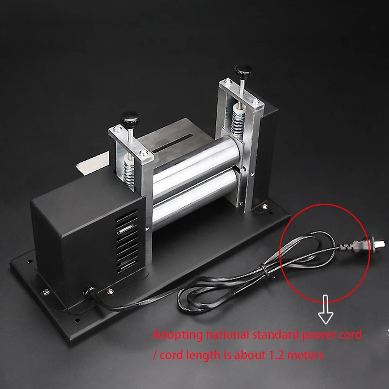 Electric small leather draw machine, manual glue dispenser machine, leather press laminating machine including 8 pcs pull tube