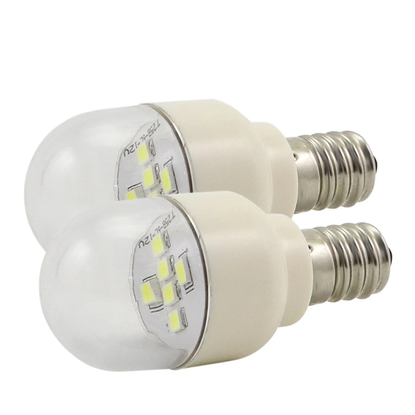 1w e12 e14 lâmpada led 12v 24v 110v 220v luz da noite holofotes lâmpadas de milho geladeira pingente de luz geladeira