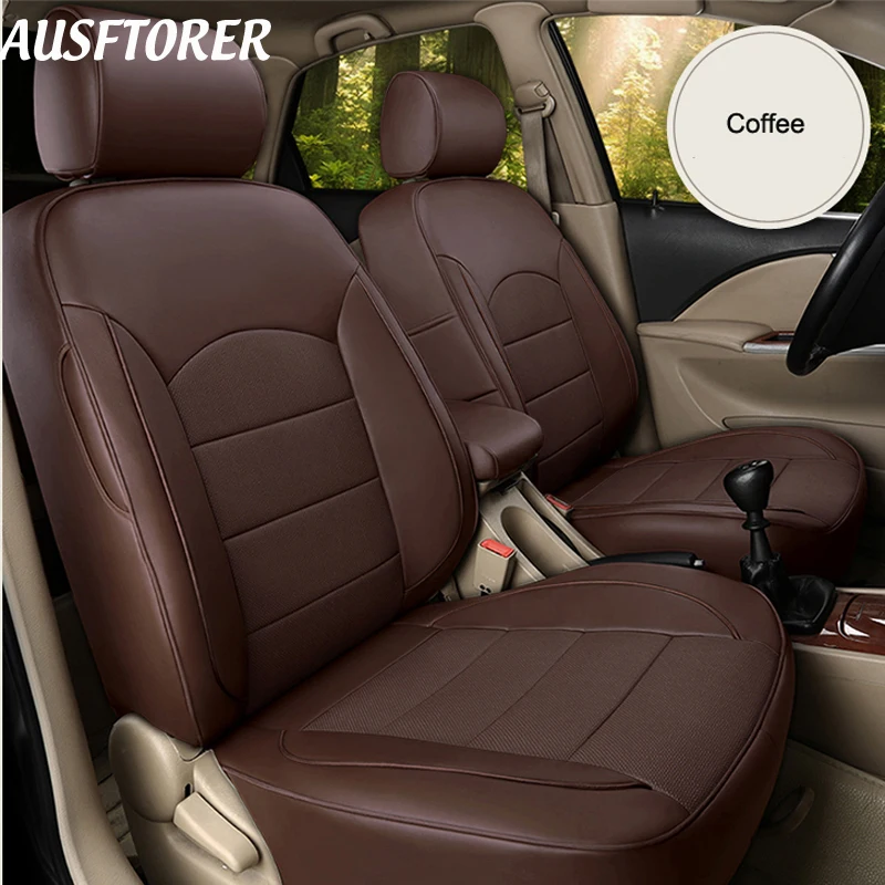 Custom Fit Seat Cushions for Acura CDX Automobiles Seat Covers Cowhide & PVC Leather Car Support Accessories 14PCS/Set 2016-2018