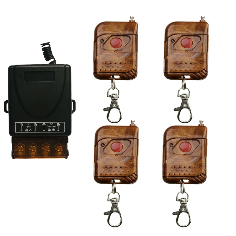 

AC 110 В-250 В 30A 1 канал беспроводной 433 МГц RF релейный приемник переключатель дистанционного управления для водяного насоса двигатель передатчики переключатели