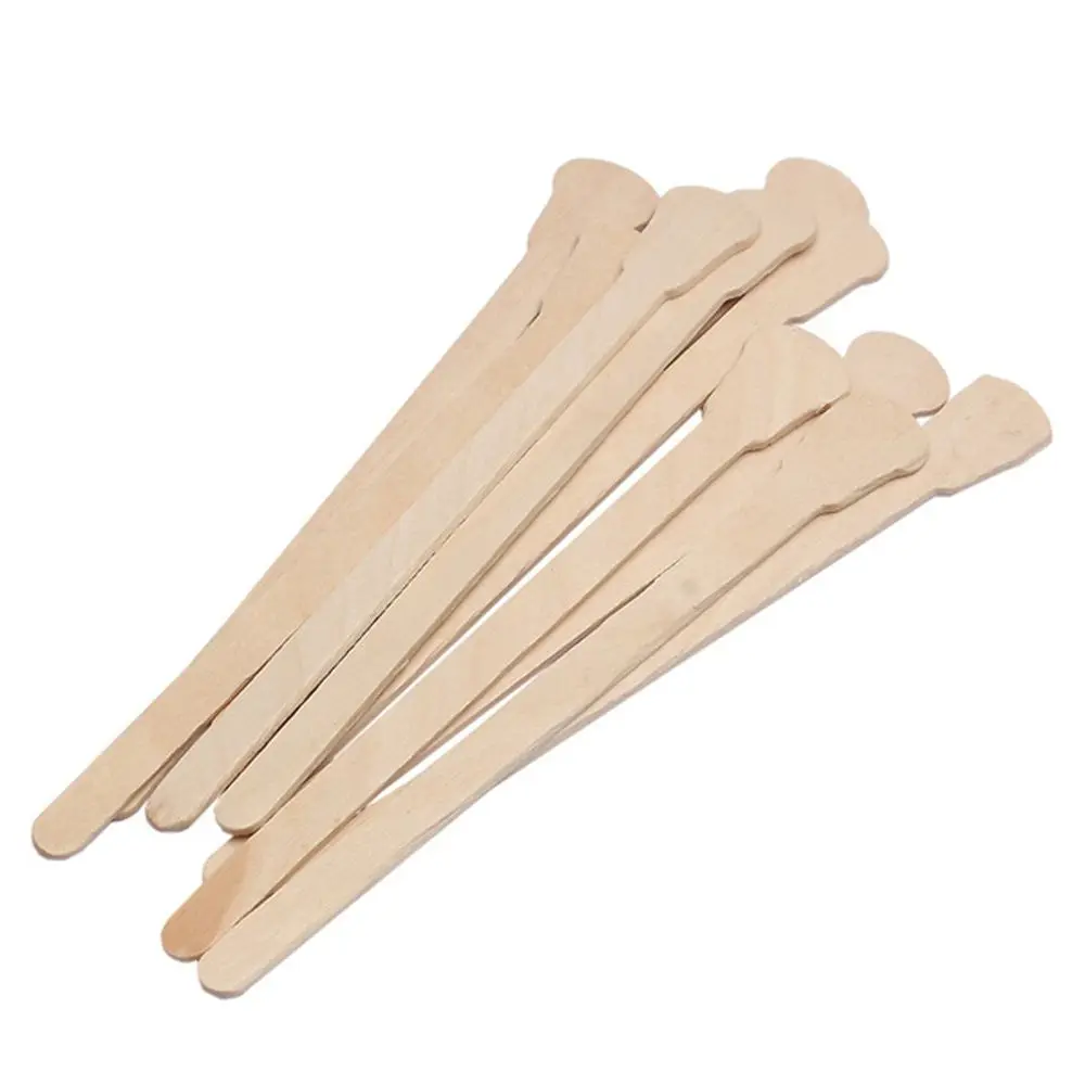 Beauty Tool Tongue Depressor Small Spatulas Body Hair Removal Sticks Waxing Applicator Sticks Wax Sticks Face Wiping Wax Tool