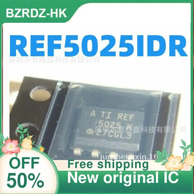 REF5025I REF5025IDR REF5025 REF5025AIDR SOP-8 ، IC أصلي جديد ، 10