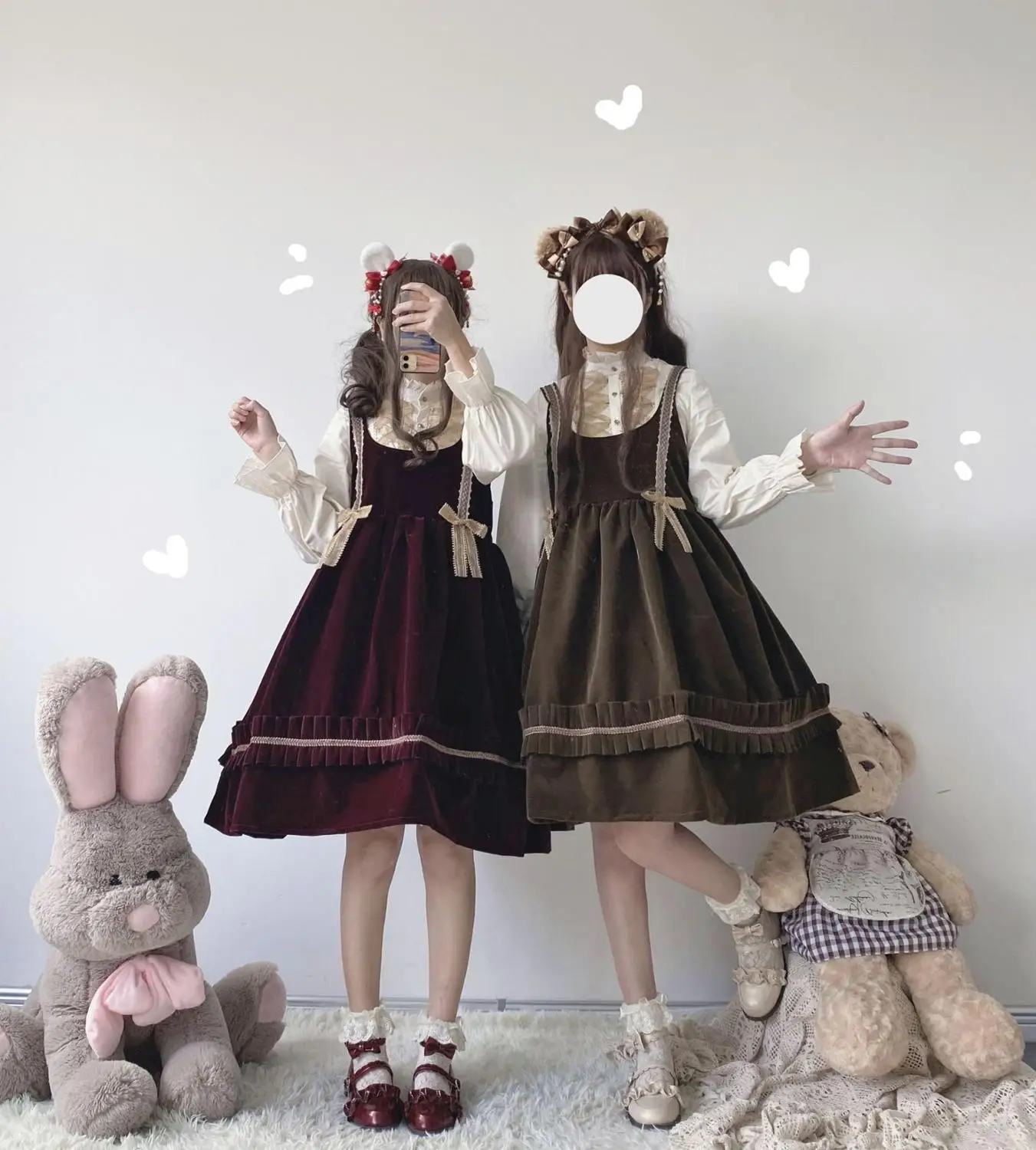 Sweet lolita dress vintage falbala bowknot cute lovely high waist princess victorian dress kawaii girl gothic lolita cos loli