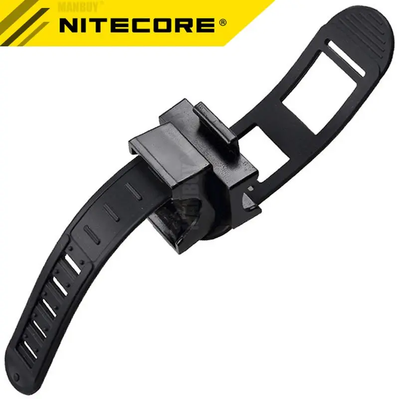 100% Original NITECORE Bicycle Mount BM02 Waterproof Lighting Accessories Flashlight Holder P05 P10 P12 P20 MH12 MH10 EC20