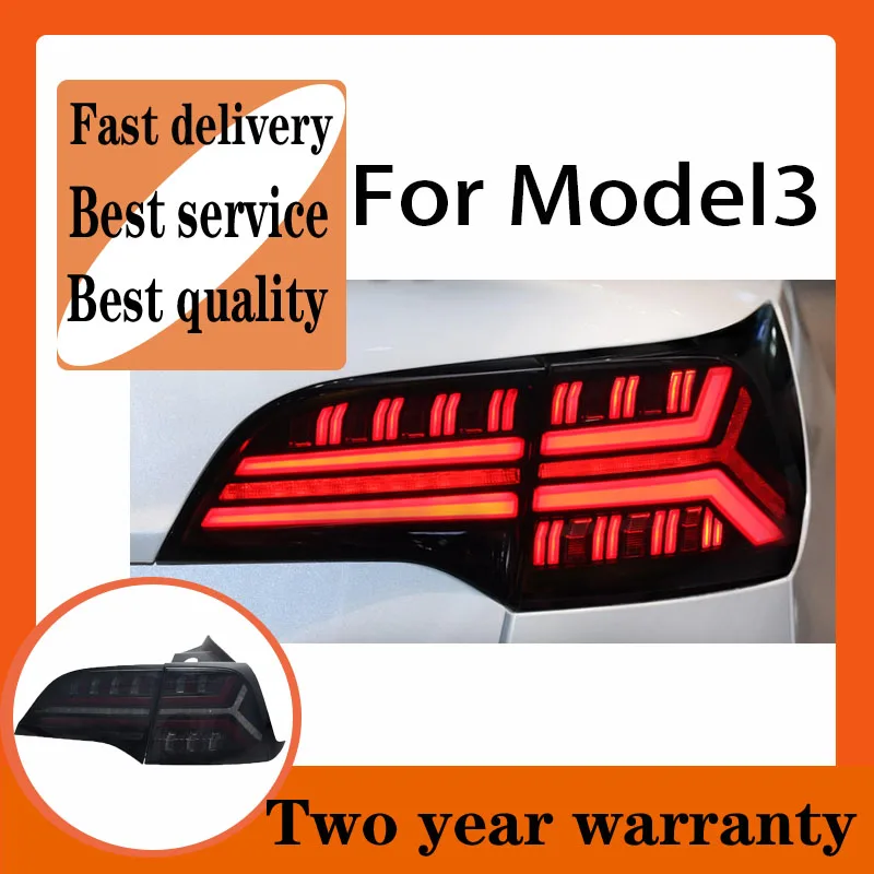 

For Tesla Model 3 Tail Light Model Y Rear Lamp LED Lights Car Accessories Model Y Taillights