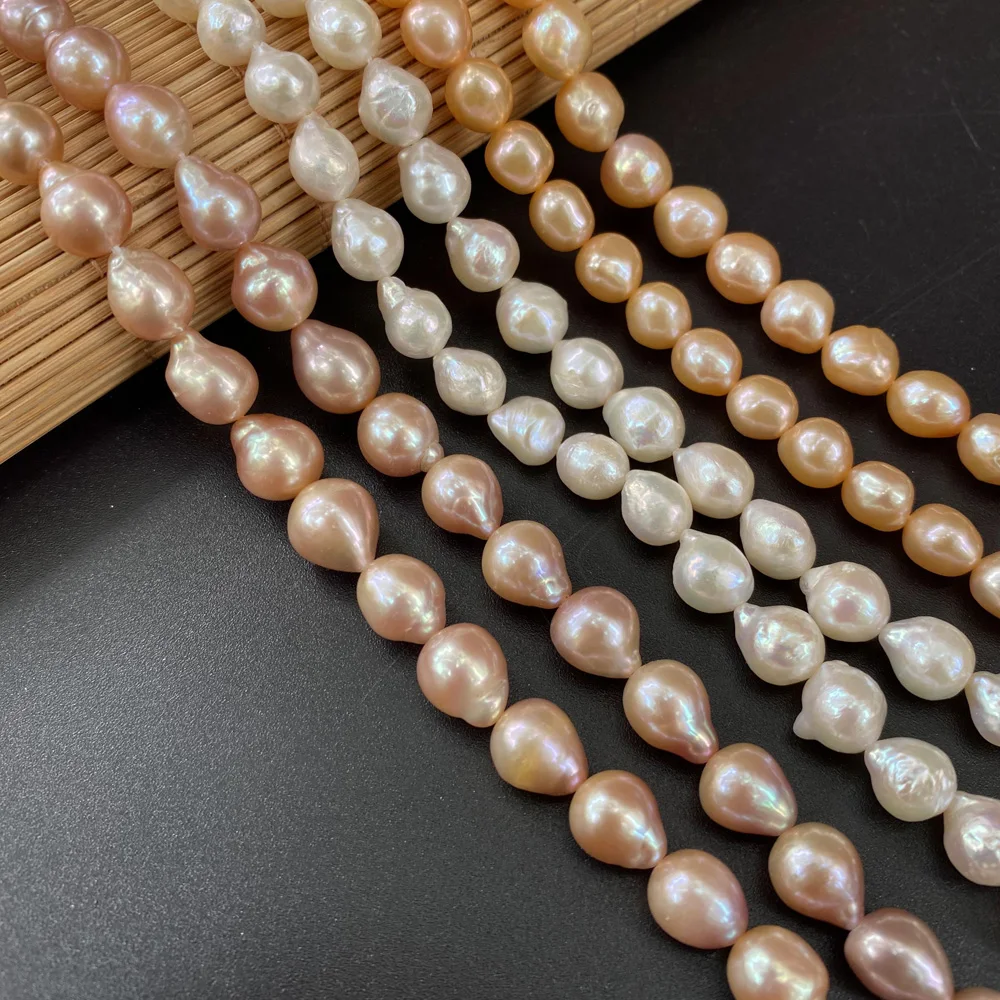 Natural Freshwater Pearl Beads Irregular Shape Baroque Punch Loose Beads For jewelry making DIY necklace bracelet accessories
