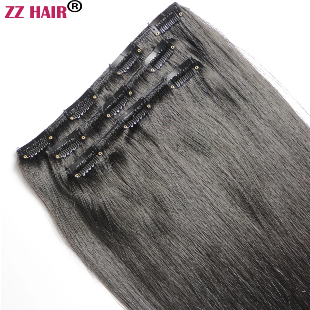 ZZHAIR 100% Brazilian Human Remy Hair Extensions 16\