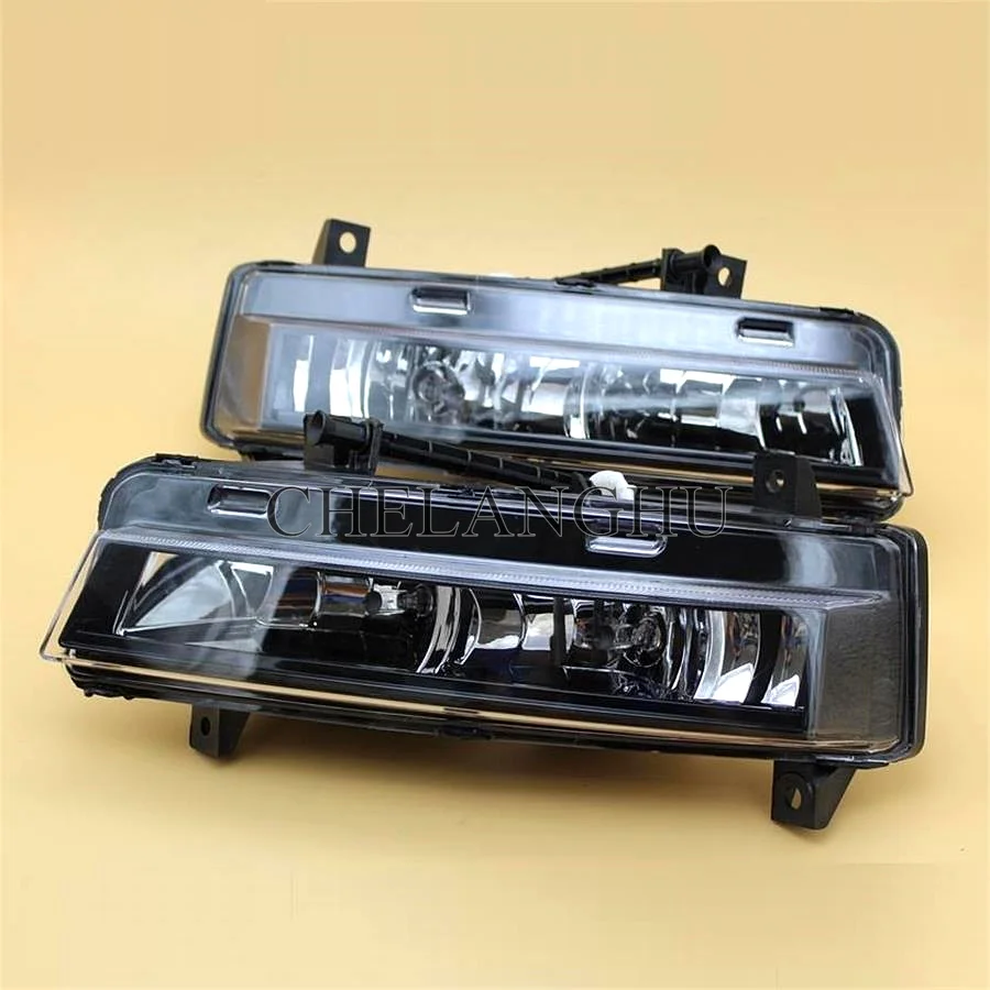 For Skoda Octavia A7 Sedan Combi VRS 2013 2014 2015 2016 2017 Car-Styling Front DRL Daytime Running Light Fog Lamp  Light