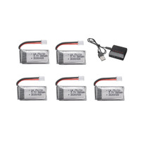 3.7V 260mAh Lipo Battery For H36 E010 E011 E012 E013 Drone for Furibee F36 RC Quadcopter Parts 3.7v 751732 Battery Charger Set