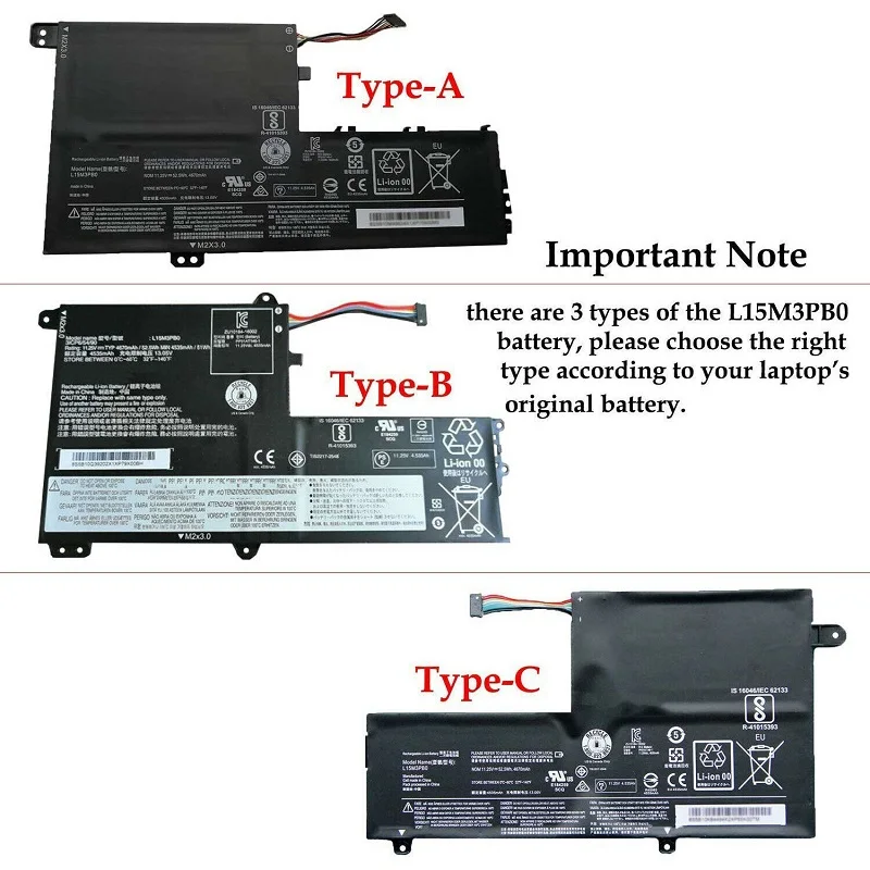 Imagem -06 - Supstone-bateria para Yoga Lenovo L15m3pb0 L15l3pb0 52014ikbideapad 320s-15ikbflex 147015701480330s-15arr14ast L15c3pb1