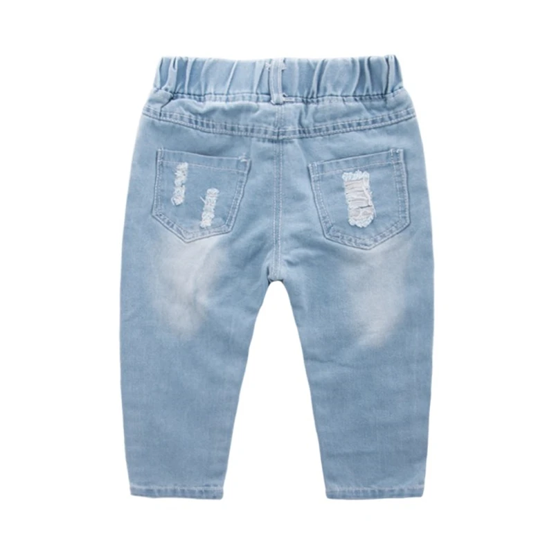 COOTELILI Kids Boys Jeans Children Boys Clothes Denim Toddler Jeans Distrressed Toddler  Baby Girl Clothes Spring Clothing