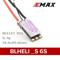 EMAX Bullet 6A 12A 15A 20A 30A 35A ESC mikro wsparcie Onshot42 Multishot Dshot dla dronów wyścigowych FPV