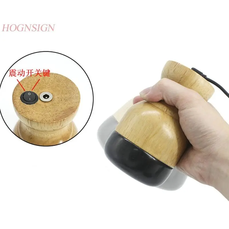 Apparatus Moxa Cans Electric Heating Coating Shoulder Neck moxibustion massage Vibration Warm Electronic Care Moxibustion