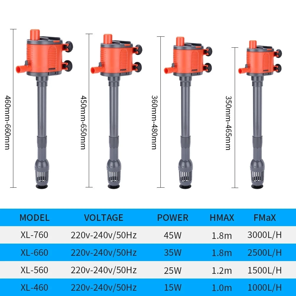 3-in-1 wielofunkcyjny filtr akwariowy pompa wody do akwarium Fish Tank wody obiegowej Spray zatapialna filtr oczyszczania żółw T