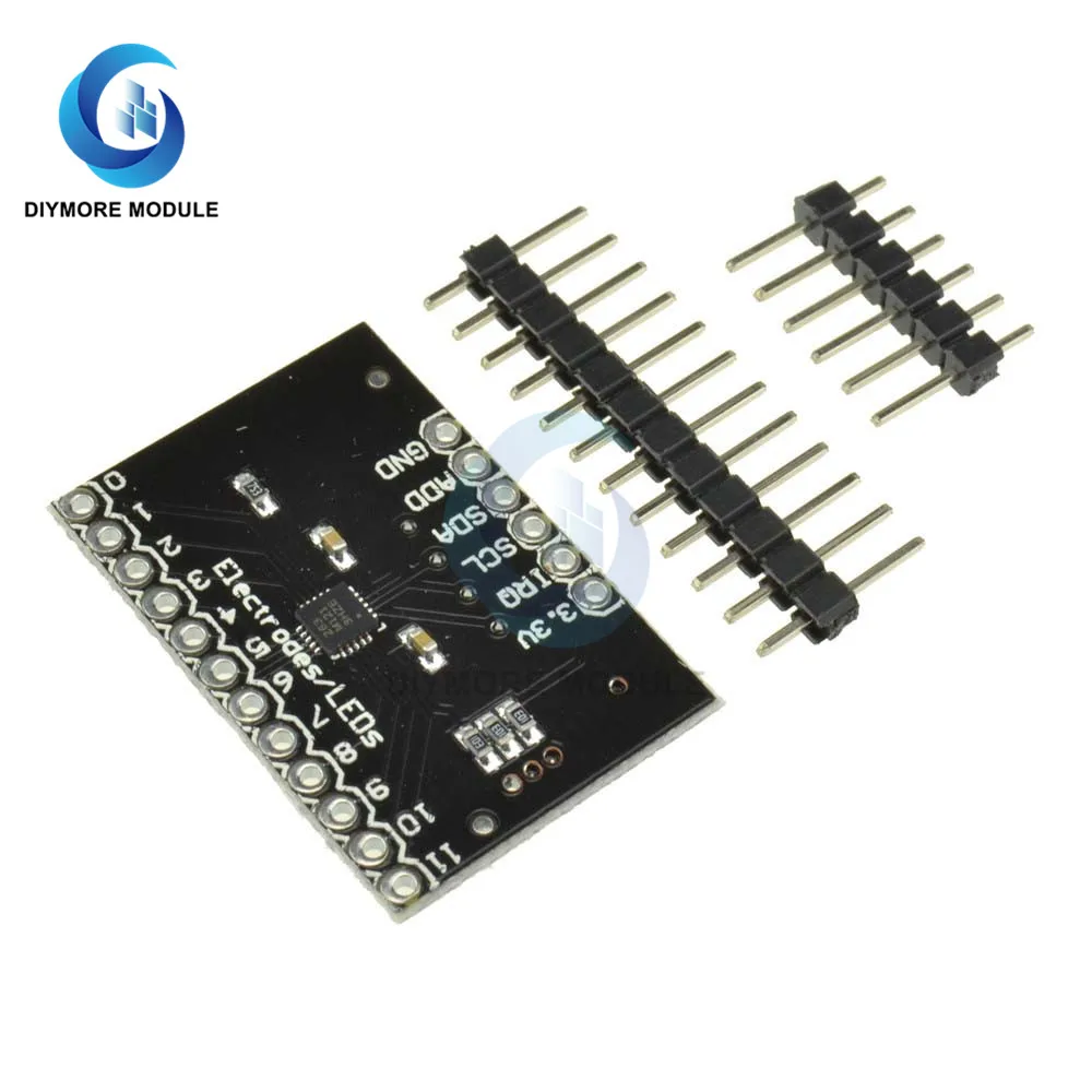 MPR121 Capacitive Touch Sensor Controller Module I2C Interface keyboard LCD Touchpad Buzzer Development Board for Arduino