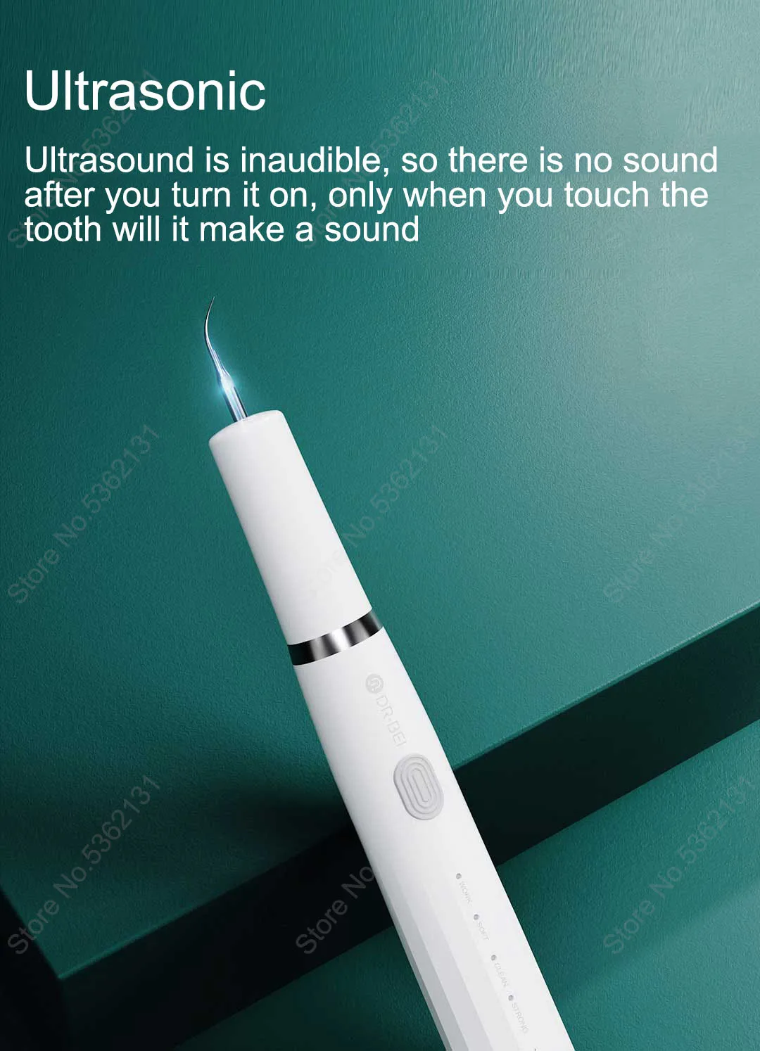 Youpin DR.BEI 초음파 치과 스케일러 YC2 전기 치아 미적분 제거제 치아 얼룩 치석 치과 치아 구강 위생을 희게