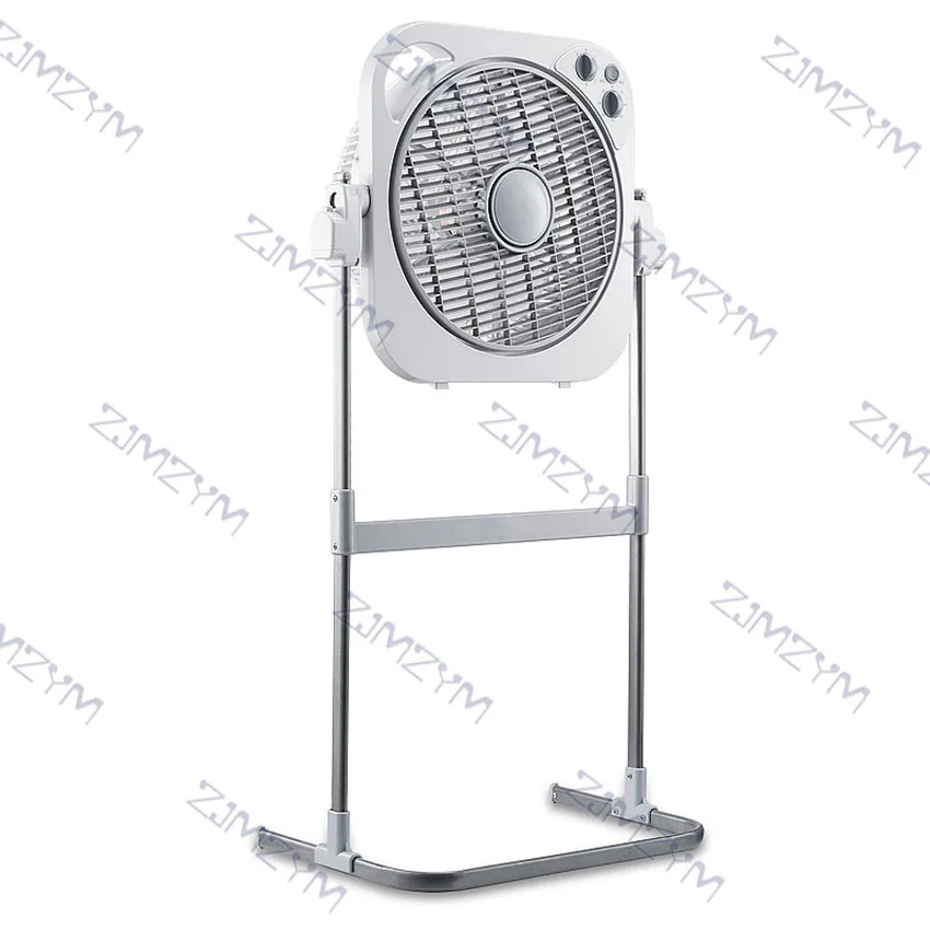 220V Lifting Floor Standing Fan 45W Home Mechanical Fan Electric Fan With Three-Speed Wind Speed Adjustment 2H Timing Function