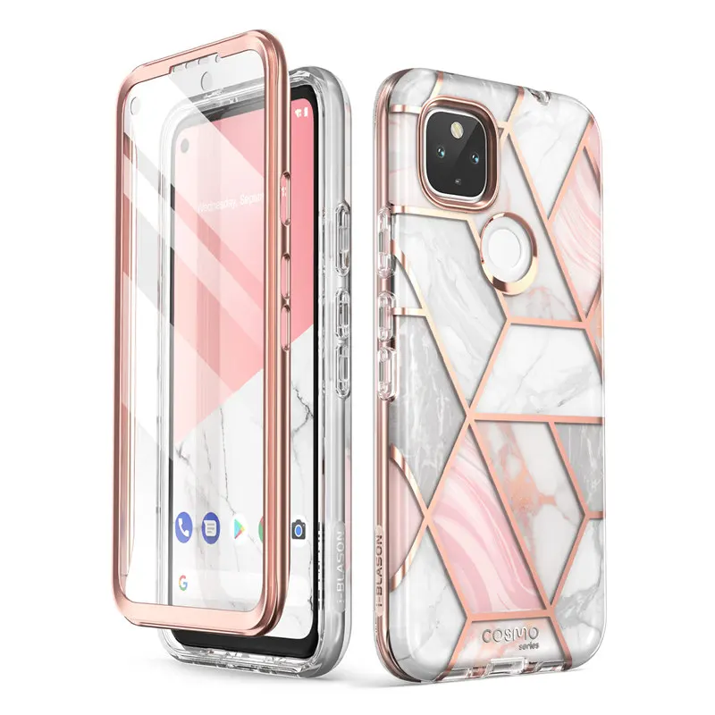 

For Google Pixel 5A 5G Case 6.34 inch 2021 I-BLASON Cosmo Slim Full-Body Stylish Protective Case with Built-in Screen Protector