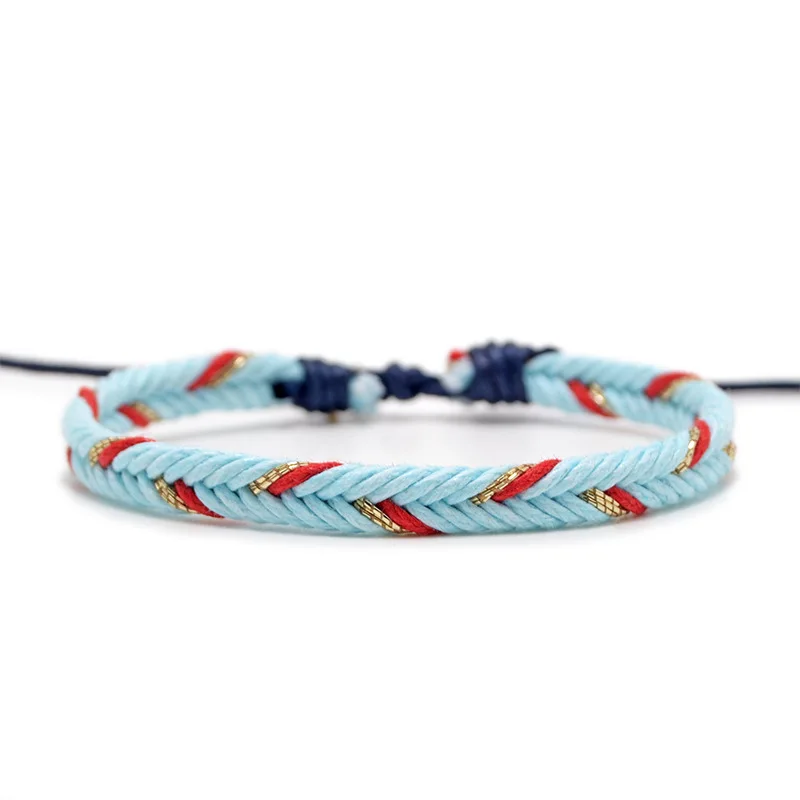 Bohemia Handmade Woven Rope Bracelets Unisex Adjustable 29 styles Charm Friendship Bracelets