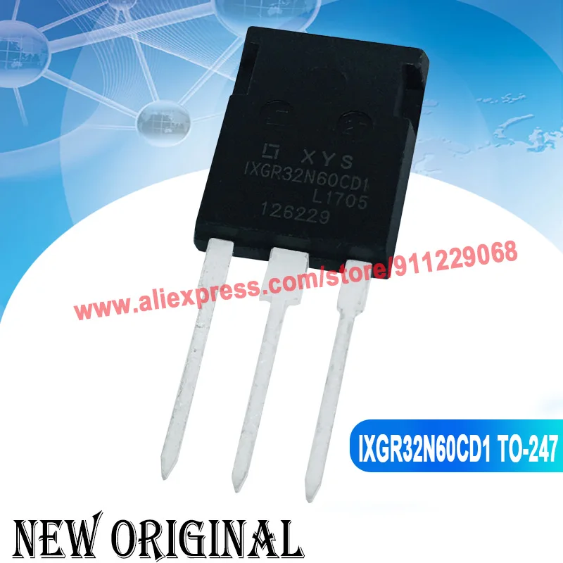 (5piece) IXGR32N60CD1 600V 32A / G4PC40S IRG4PC40S 600V 31A / STW10NK60Z W10NK60Z / GW39NC60VD STGW39NC60VD 600V 40A TO-247