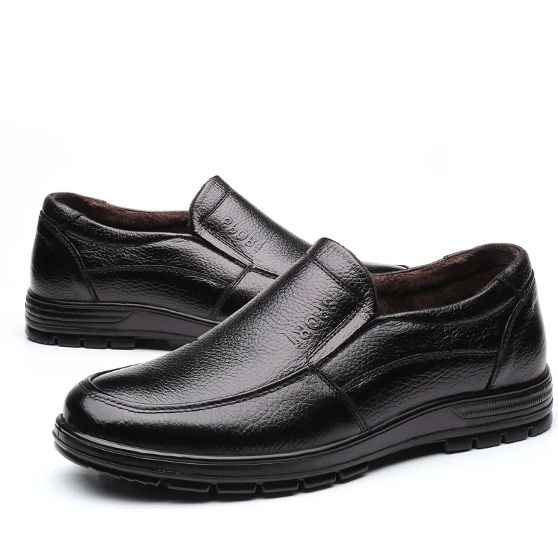 Summer comfortable Slip-On Genuine leather Loafers For Men Shoes Moccasins office Business Dress formal Male shoes rtg5