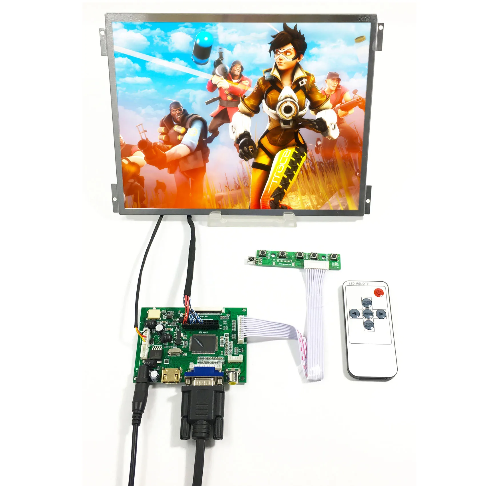 

10.4" G104XVN01.0 1024X768 LCD Screen VGA 2AV HDM I LCD Controller Board