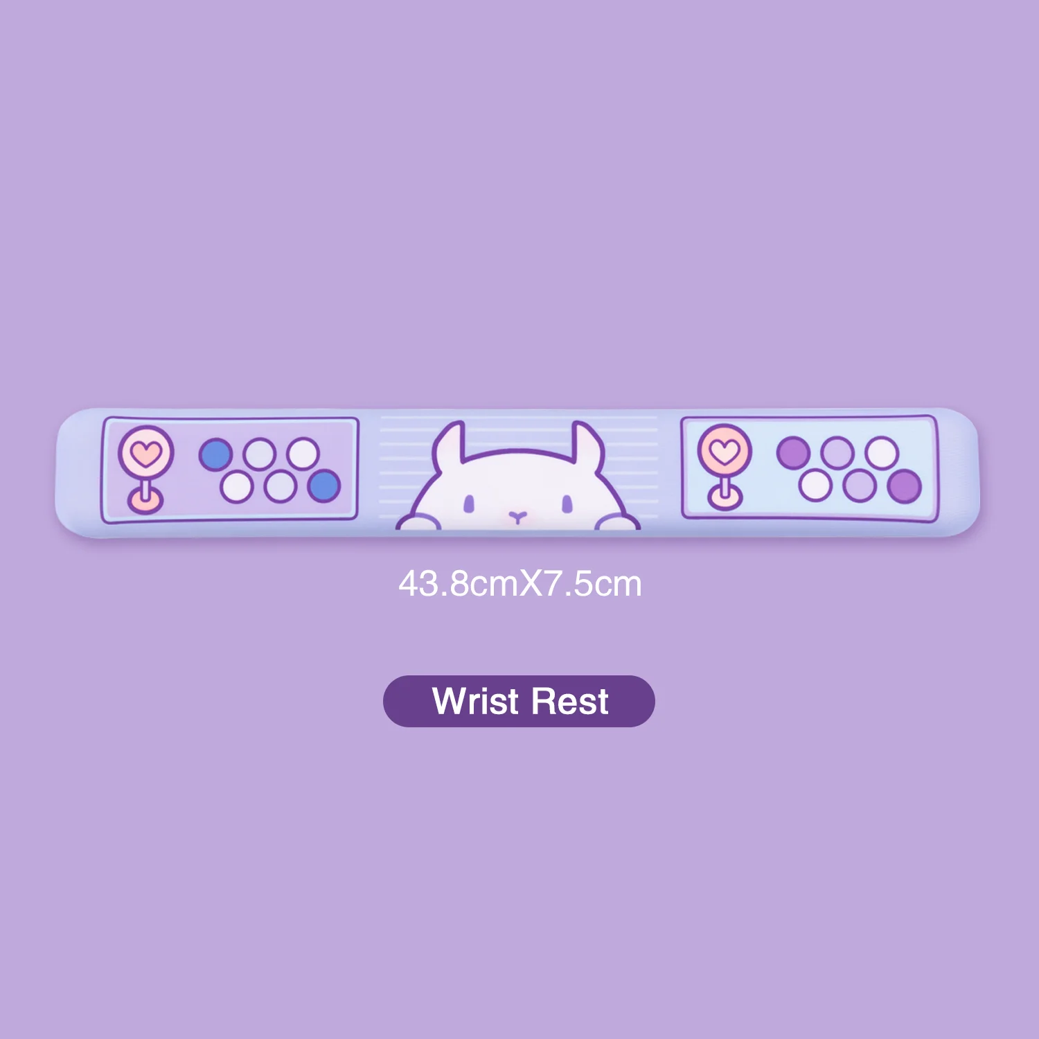 Lớn Kawaii Miếng Lót Chuột Chơi Game Thỏ Tai XXL Bàn Làm Việc Kèm Cổ Tay Không Thấm Nước Bọc Chống Trượt Bàn Để Laptop phụ Kiện
