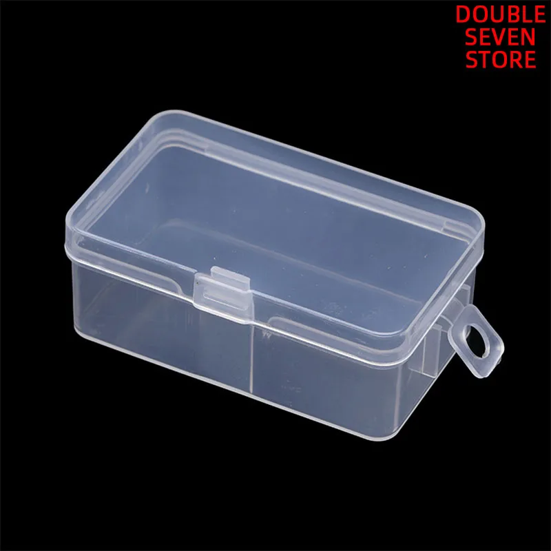 Inside 6.9*3.9*2.6 cm PP Plastic Box For Hinged Plastic Screw Fold Snap Protective Cap Button Nuts Cover Bolts