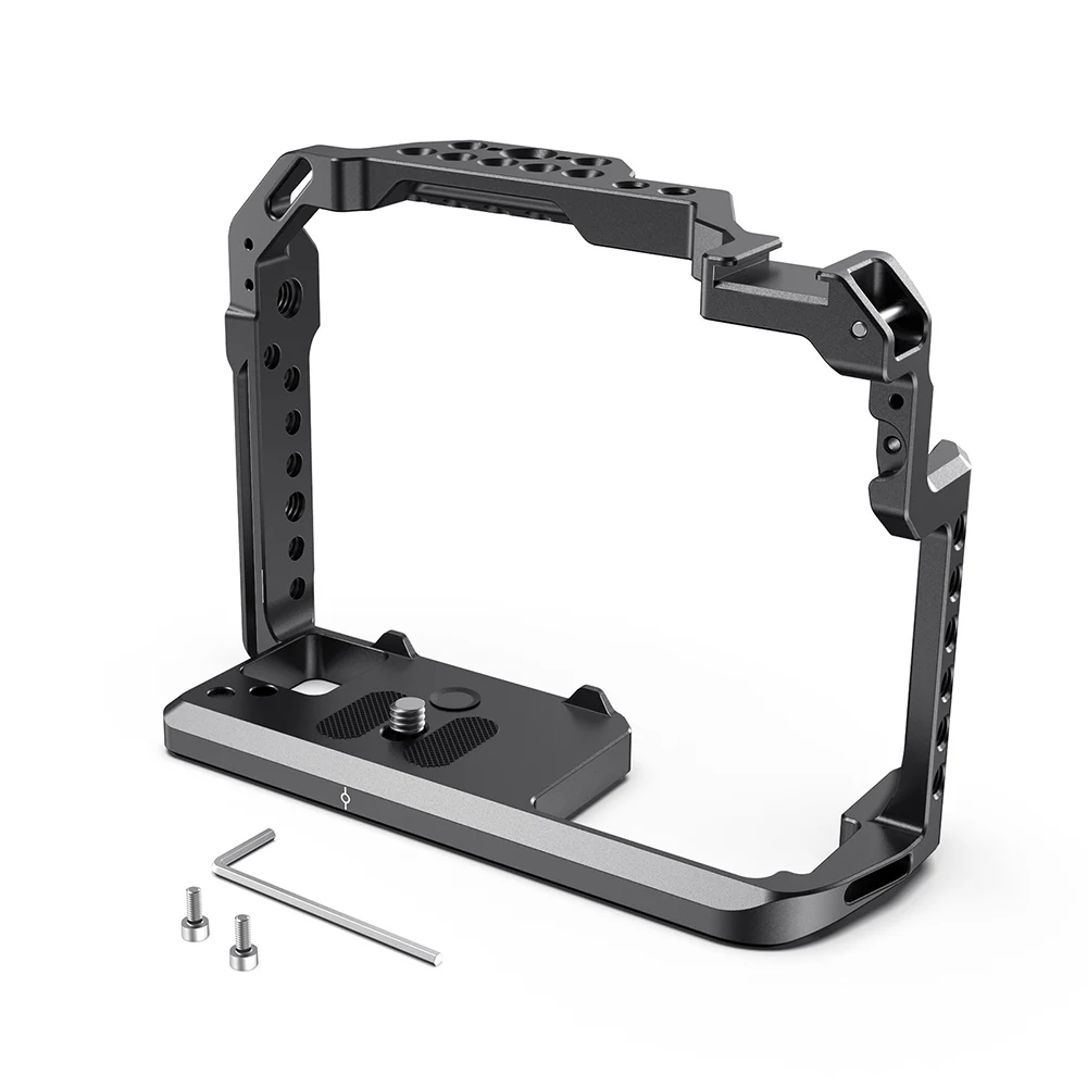 SmallRig DSLR gh5 Camera Cage For Panasonic gh5 / For Lumix gh5s With Cold Shoe Mount 1/4 3/8 Thread Holes and Nato Rail 2646