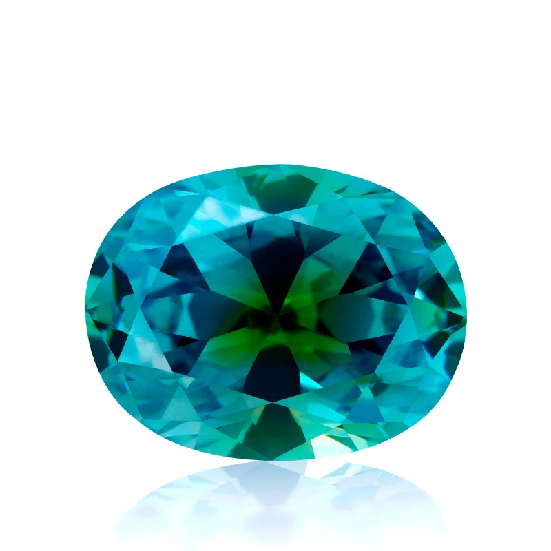 

Multi-Color Cubic Zirconia Oval Shape Diamond Cut Special Color One-Time Forming Loose Stone for Jewelry