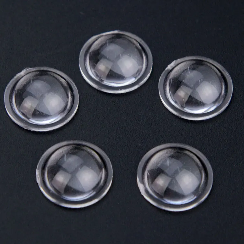 Lanterna Led Acrílica Plano Convexa Lente Focal 10 mm 12 mm Peças