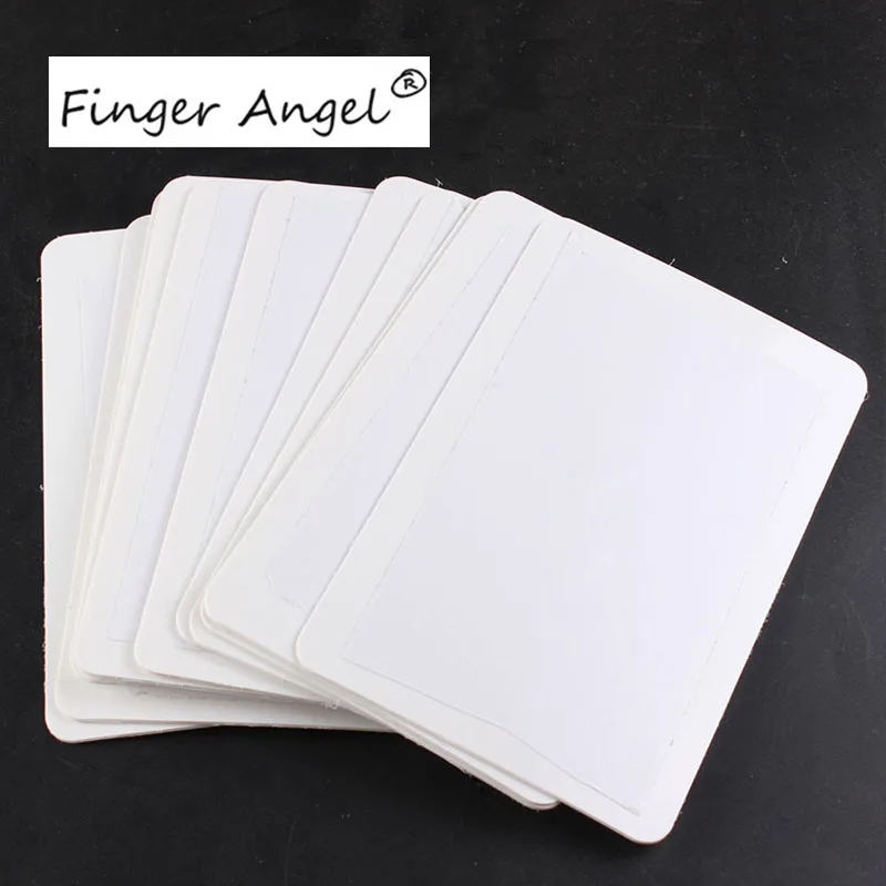 

Finger Angel 15pcs Nail Art Template Backcover 10x15cm Stamping Plate White Holder Template Printing Nail Art Stamp Holder#FJH13