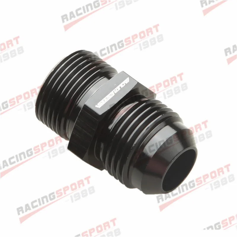 -10 AN 10AN AN10 AN Flare To M22 x 1.5 Metric Straight Fittings Black