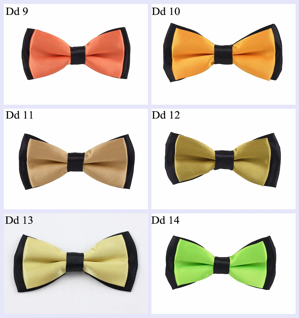 Elegante Baby-Fliege für Jungen und Mädchen, Modische Einfarbige Fliege für Kunstausstellungen, Partys, Geschenke, Baby Schwarz Blau Hochzeit Farbblockierung – Detail 7