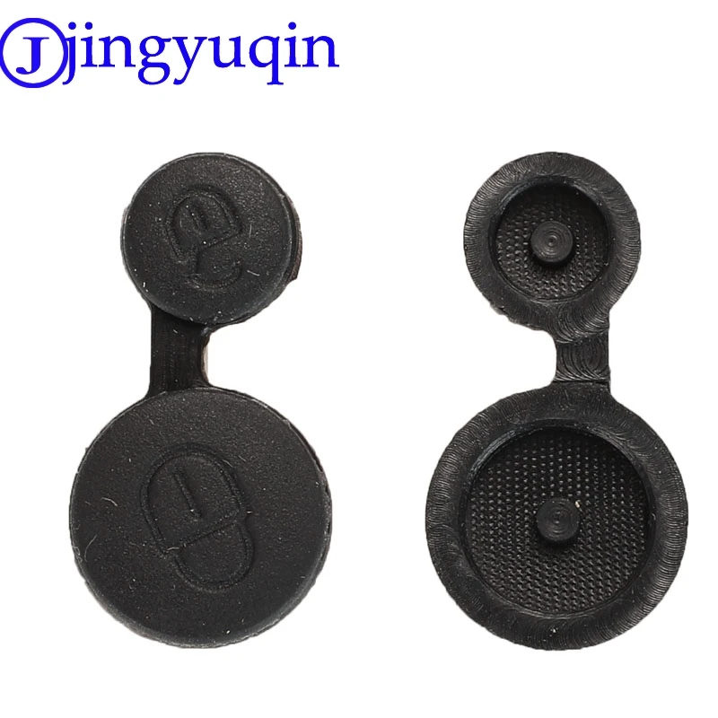 jingyuqin Rubber Buttons Car Key Cover Case for Peugeot 106 205 206 306 405 406 for Citroen Berlingo Xsara Picasso Saxo