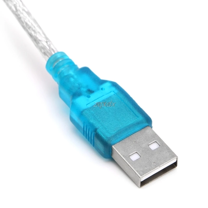 USB To RS232 RS-232(DB9) Standard Serial Cable Converter Adapter For PC Z09 Drop ship