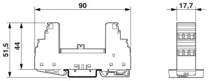 Surge protection base 2839402 PT4-BE