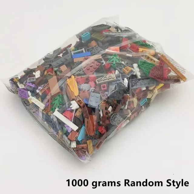 Stukken Bouwstenen Stad DIY Creatieve Bakstenen Speelgoed Bulk Willekeurig Model Onderdelen Pack Cijfers Educatief Kinderen Speelgoed Kinderen Geschenken - afbeelding 1